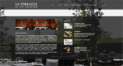 Desktop Screenshot of laterrazzadiviapalestro.com