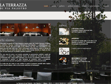 Tablet Screenshot of laterrazzadiviapalestro.com